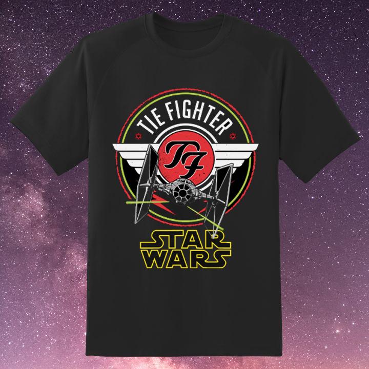 Foo Fighter Star Wars Ship T-Shirt Gift for Fans