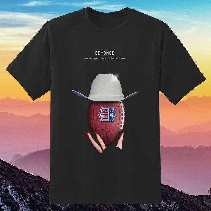 Official Beyoncé NFL Halftime Show Ravens vs Texans Christmas Day 2024 Shirt