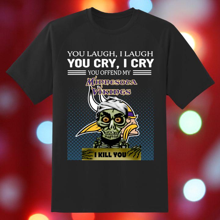Jeff Dunham Achmed You Laugh I Laugh You Offend My Minnesota Vikings Shirt Shop Now!