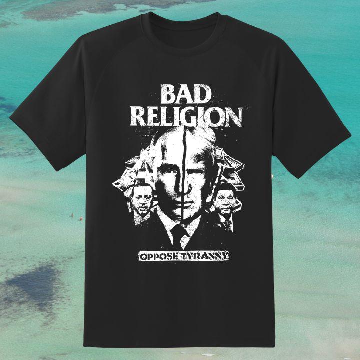 Defy Tyranny: Donald Trump & Putin Bad Religion Shirt - Limited Edition