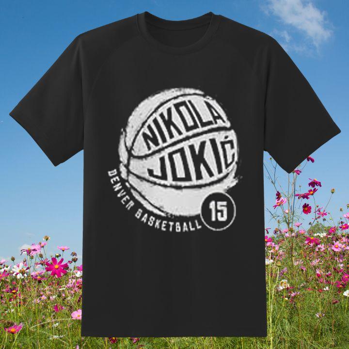 Premium Nikola Jokic Denver Nuggets Basketball 15 T-Shirt