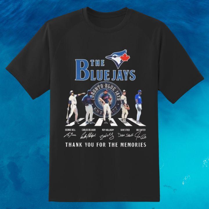 The Toronto Blue Jays Abbey Road Signatures Funny Basketball T-Shirt