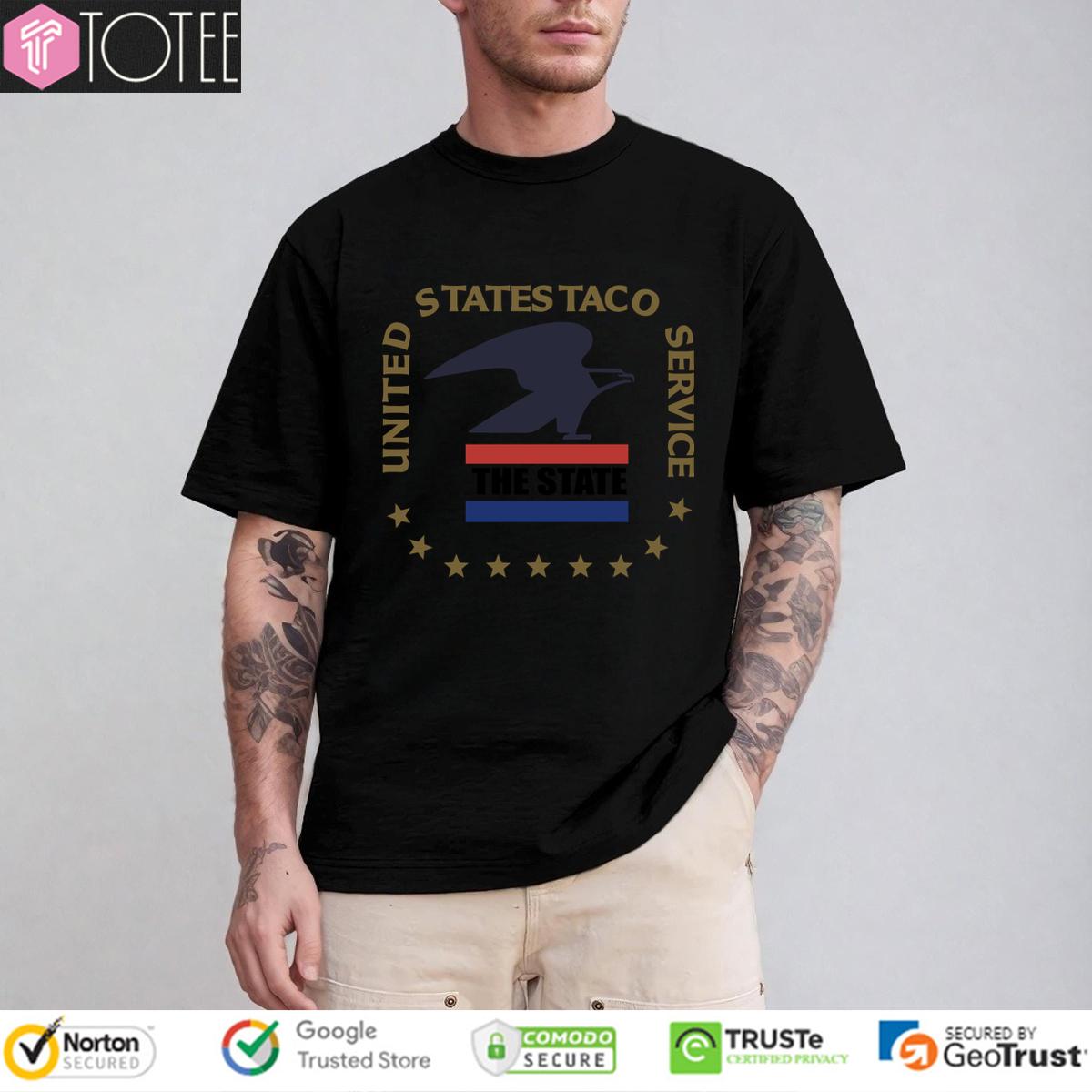 United States Taco Service The State Logo Shirt