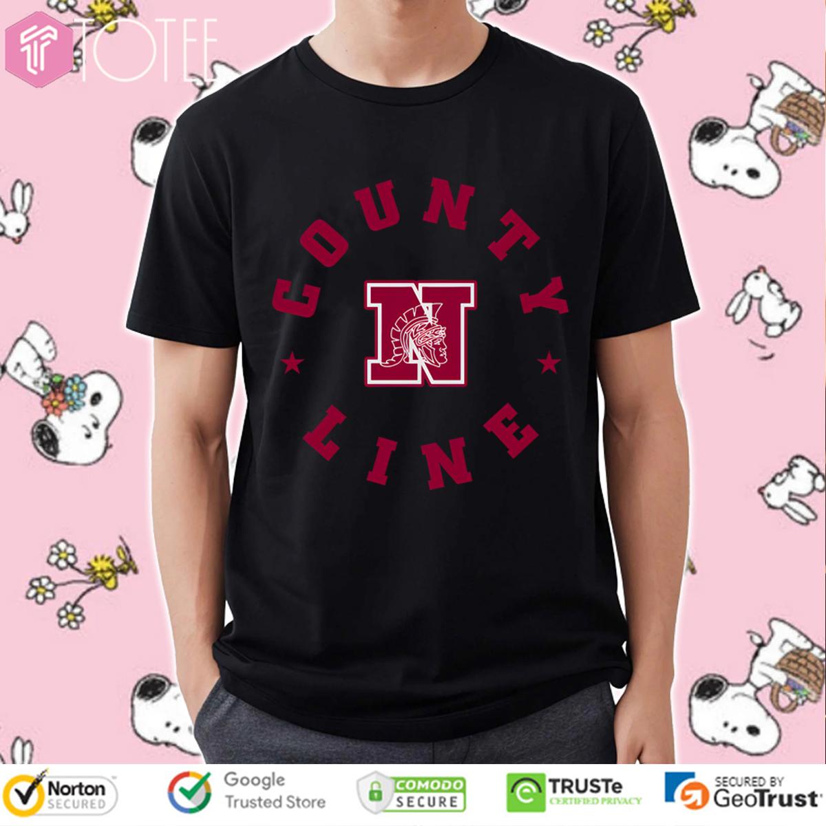 Westerville North Warriors County Line Shirt