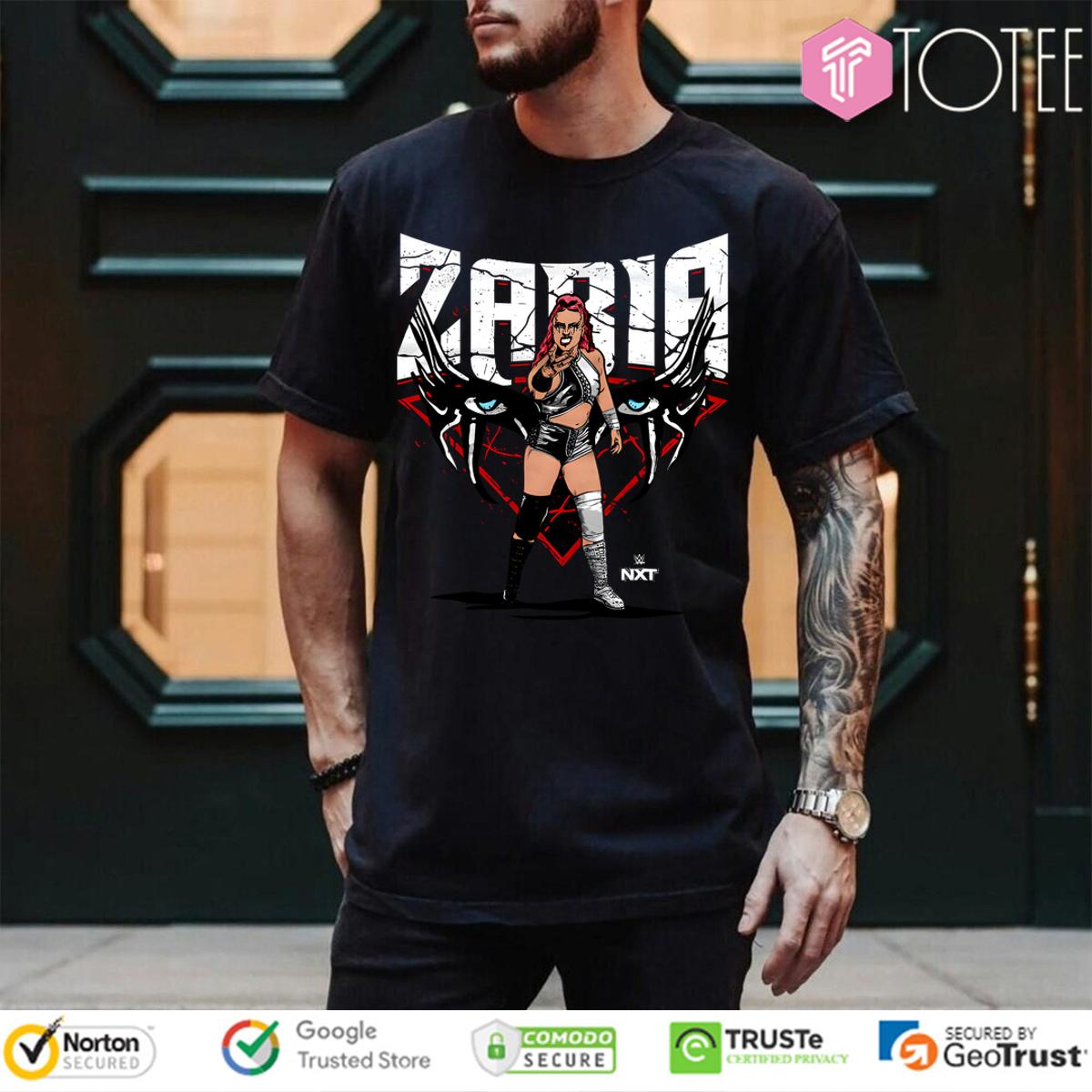 Zaria Eyes Wwe Vintage Shirt