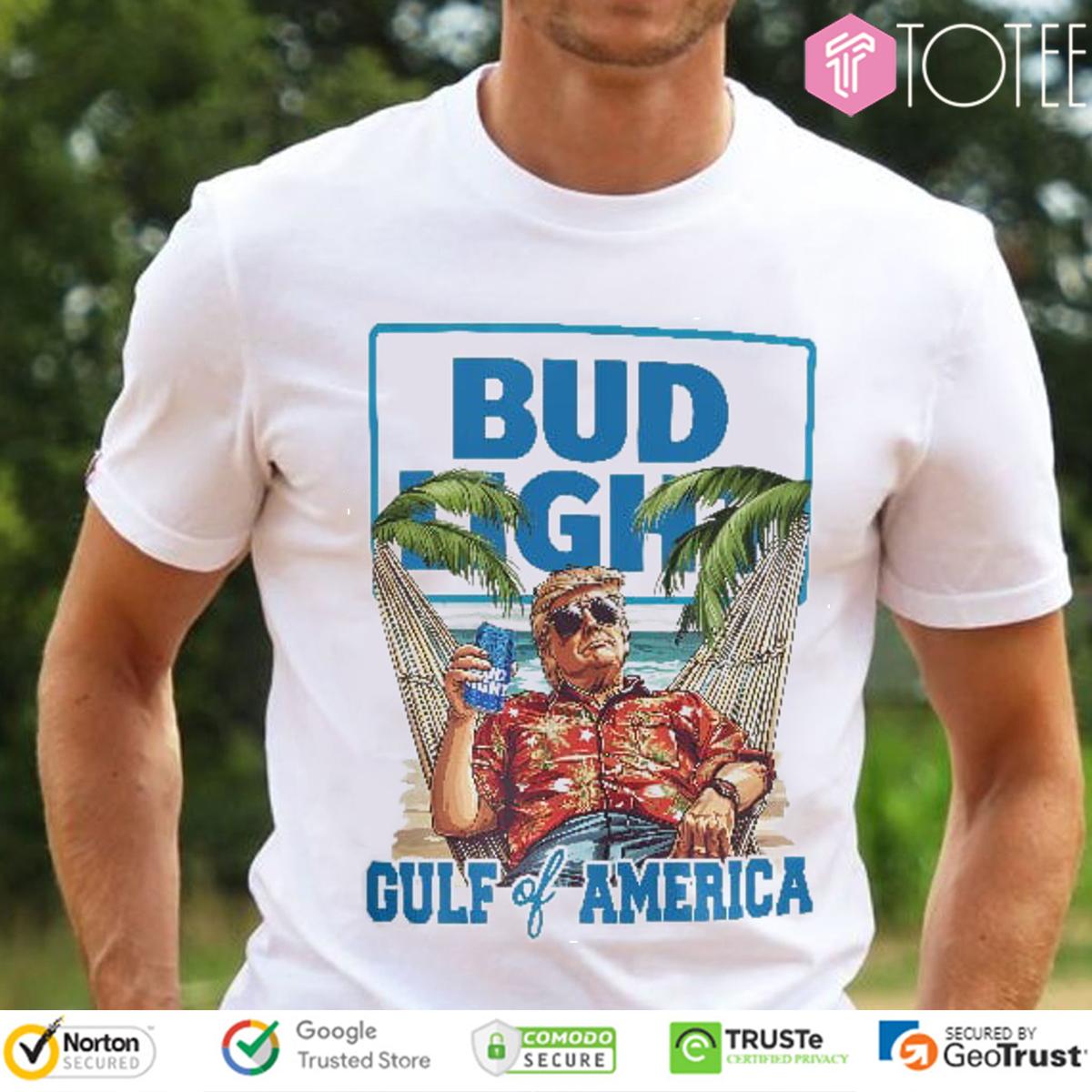 Trump Bud Light Gulf Of America Beer Lover T-Shirt