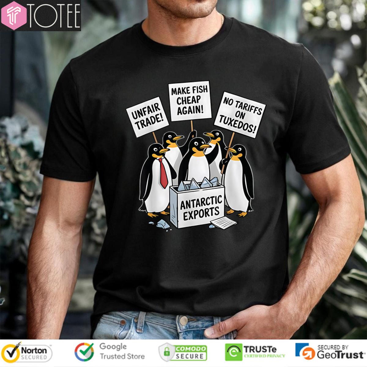 Penguins vs Tariffs: Get Your Limited Edition Shirt Today!