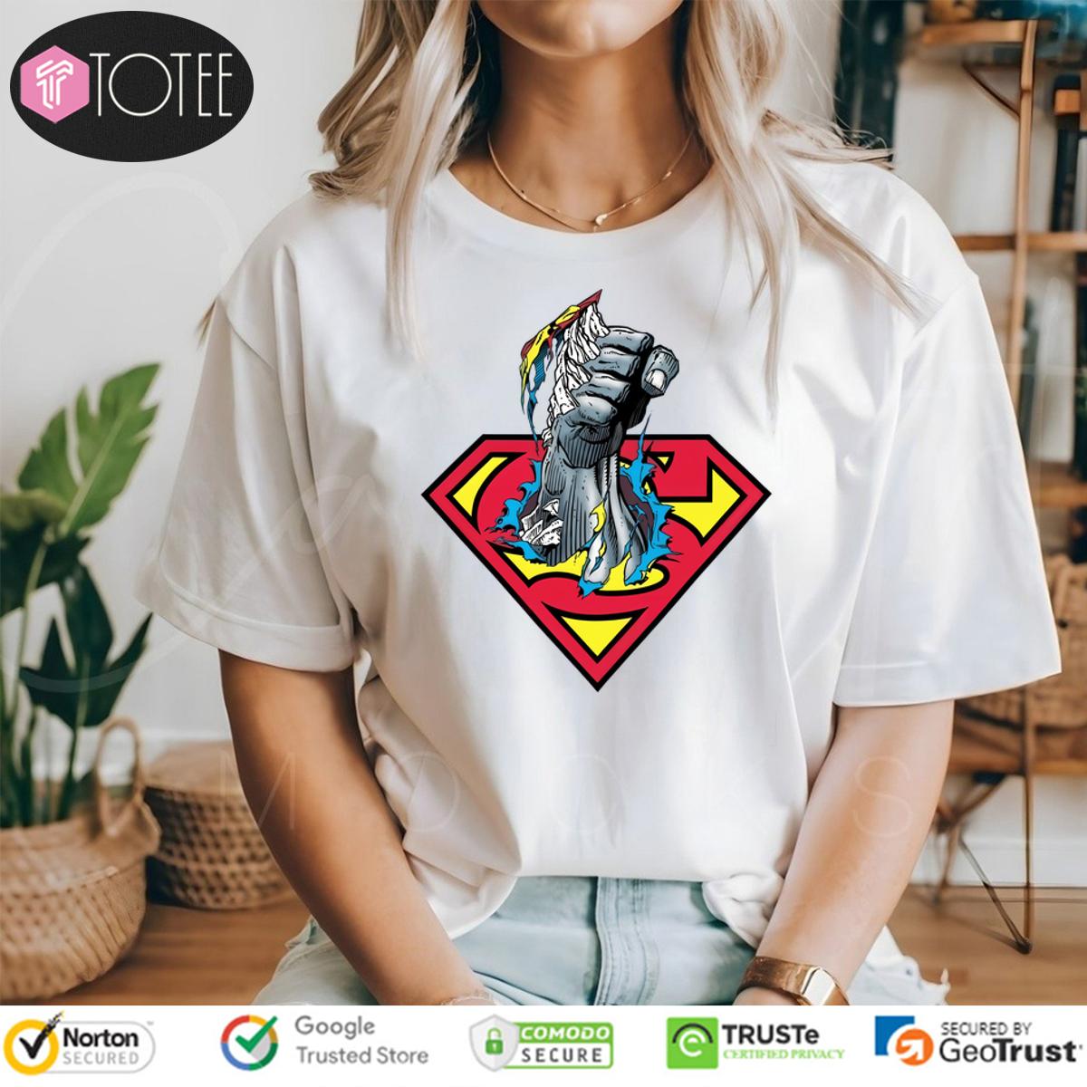 Superman Doomsday Fist Shirt: Unleash Your Inner Hero - Shop Now!