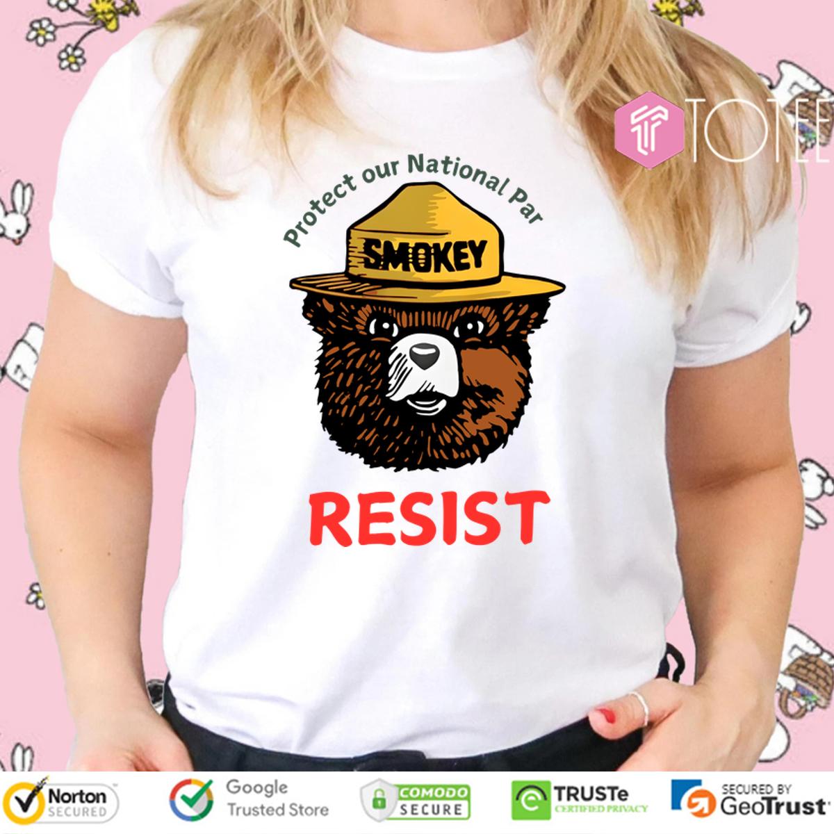 Protect Our National Parks Bear Resist Shirt