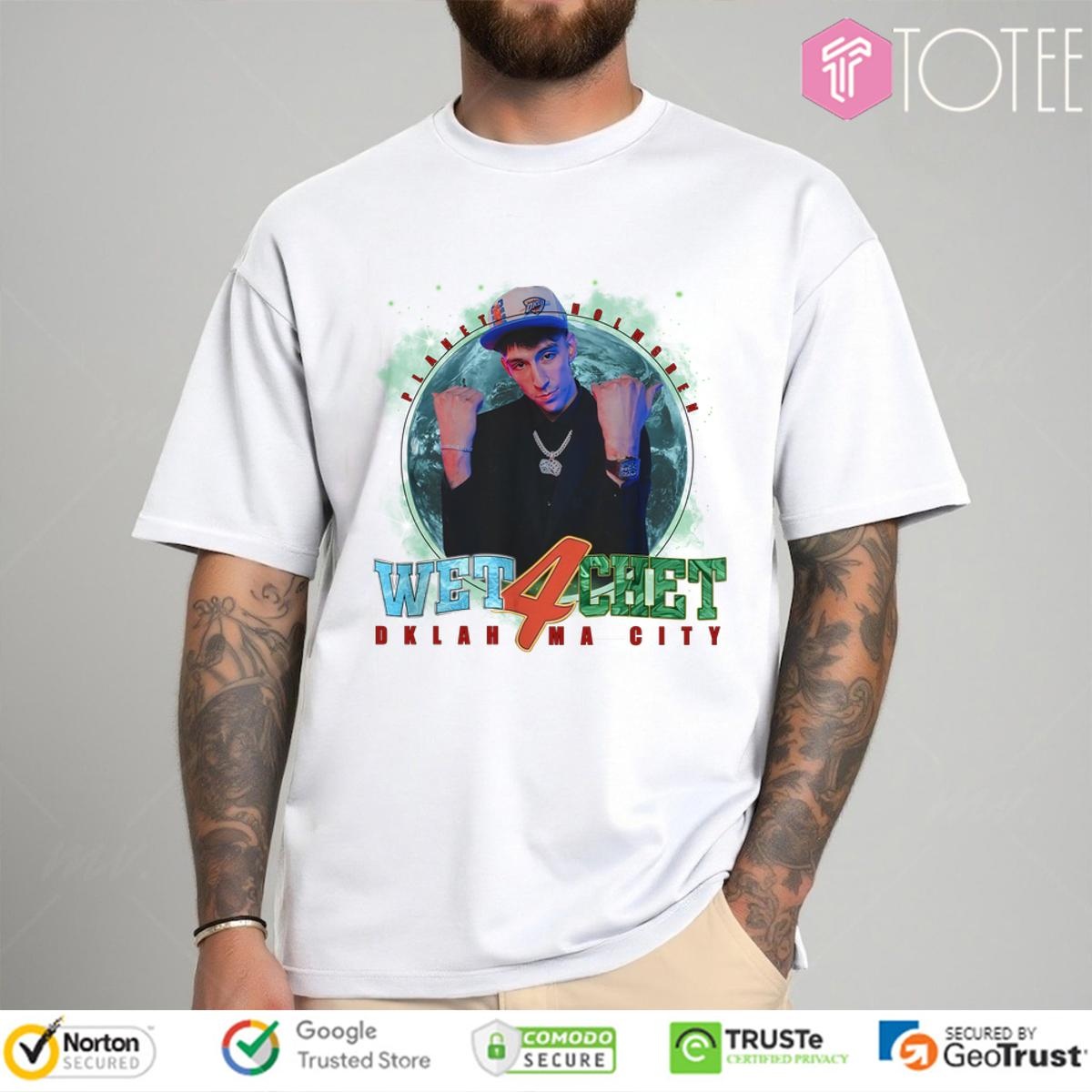 Wet 4 Chet TShirt: Ultimate Gift Now for Thunder Fans