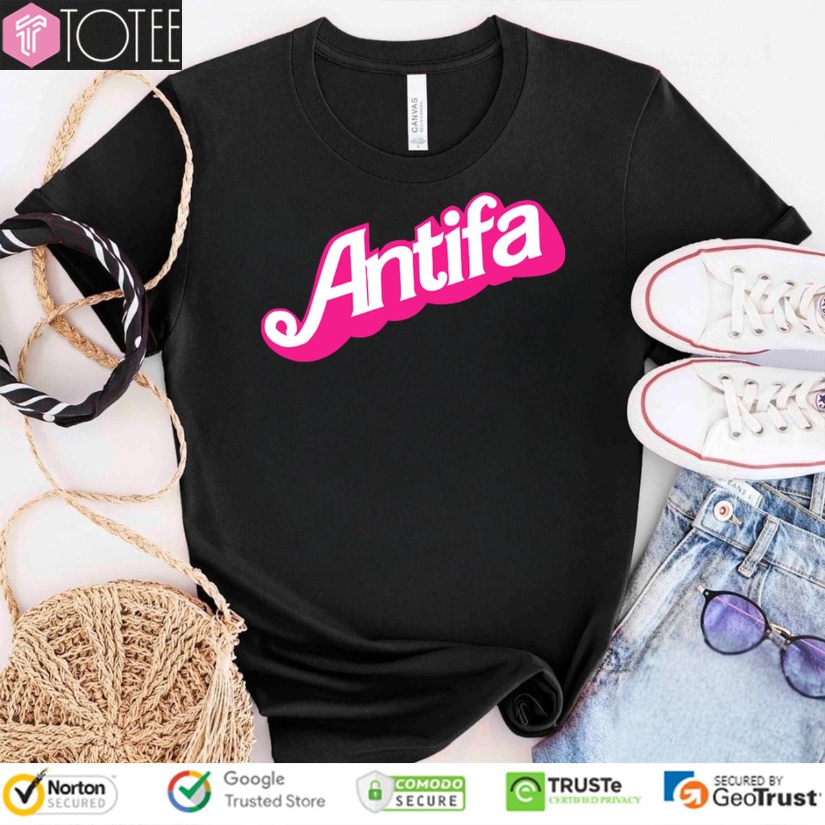 Barbie Antifa Tee  T-shirt