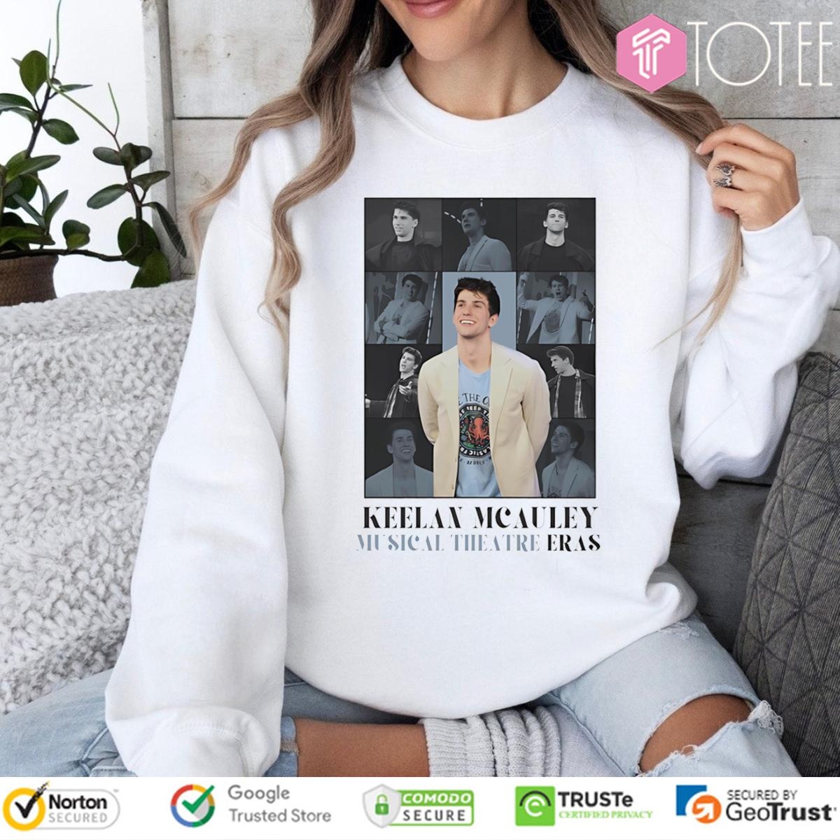 Keelan Mcauley Musical Theatre Era Parody Eras Tour sweatshirt