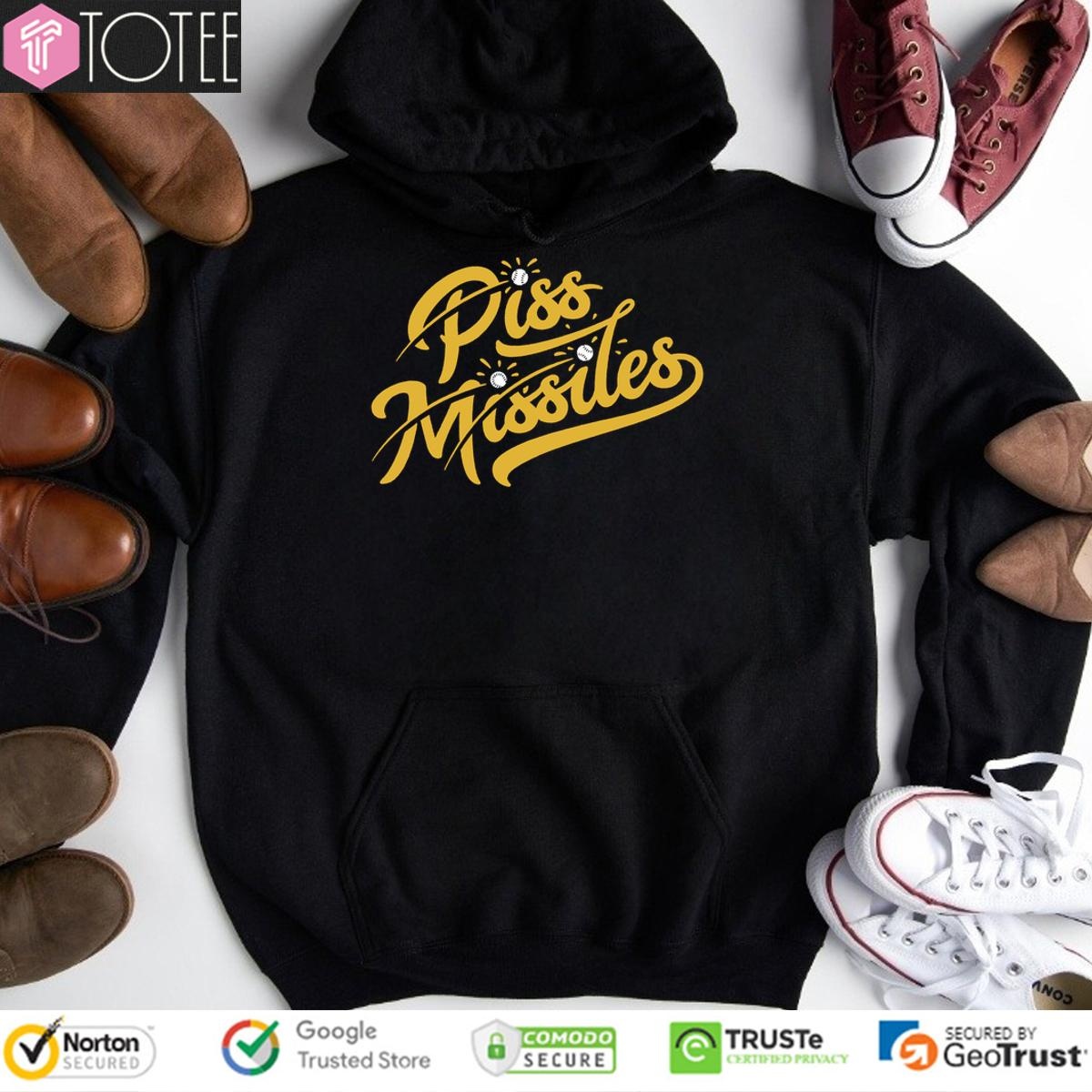 Piss Missiles Baseball Hoodie