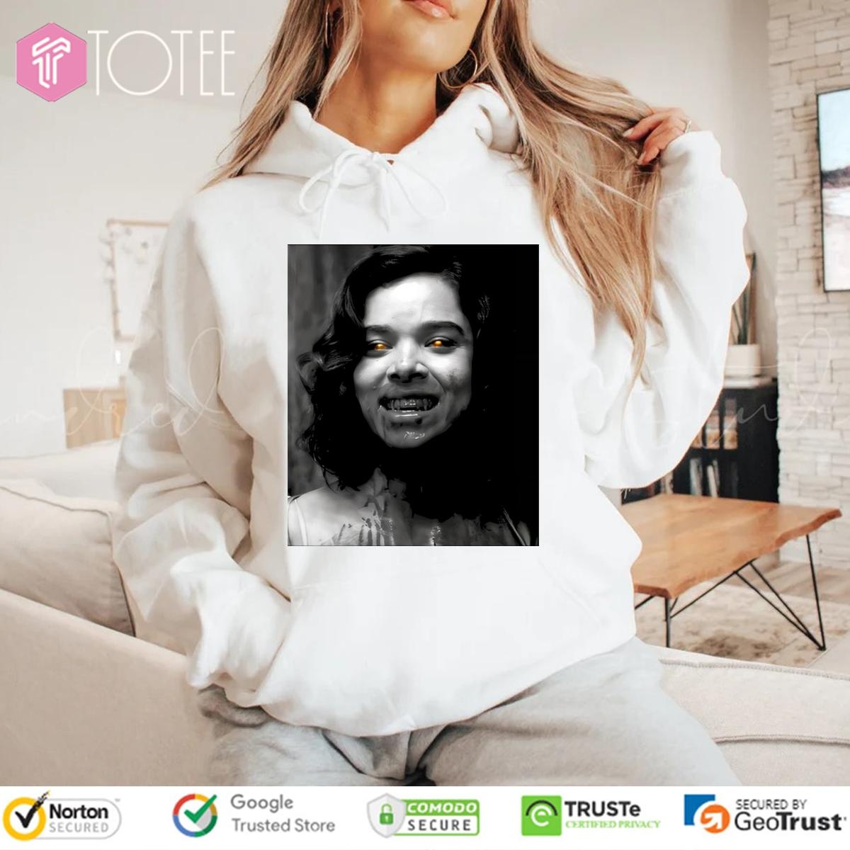 Vampires Sinners Mary Hailee Steinfeld Portrait Hoodie