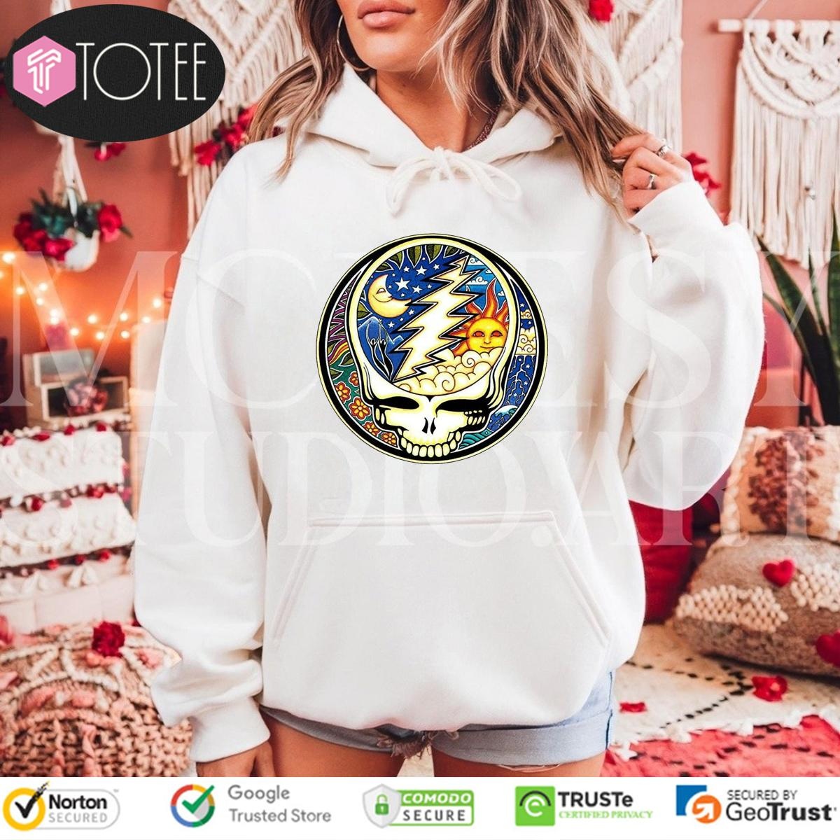 Dan Morris Steal Your Face Grateful Dead Hoodie