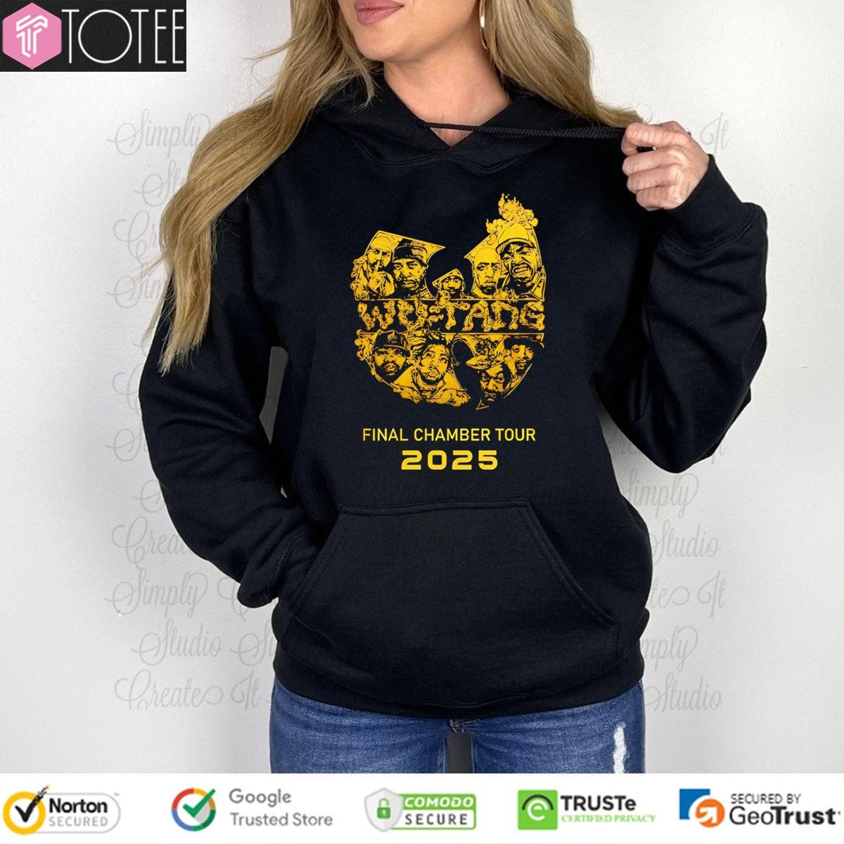 Final Chamber Tour 2025 Wu-Tang Clan Logo Hoodie