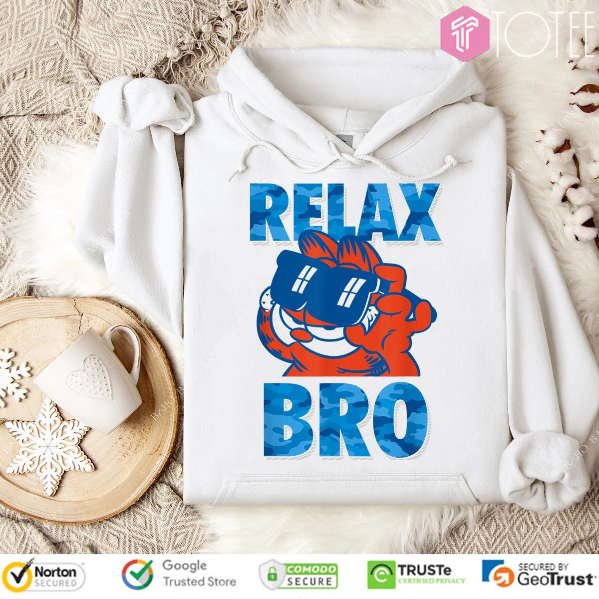 Relax Bro Garfield X Detroit Tigers Hoodie